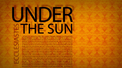 Under the Sun, Part 3