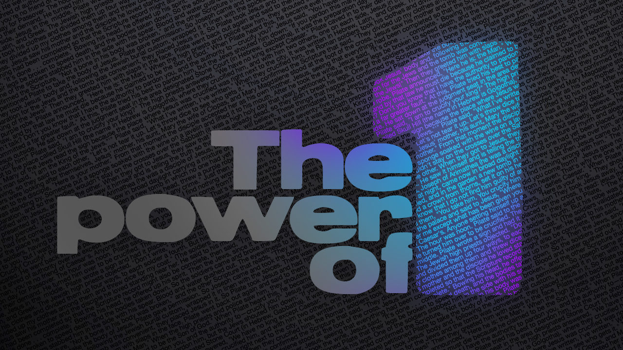 The Power of One, Part 4: Q & A