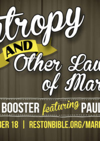 Entropy and Other Laws of Marriage