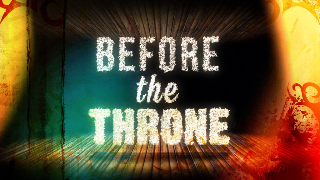 Before the Throne - title