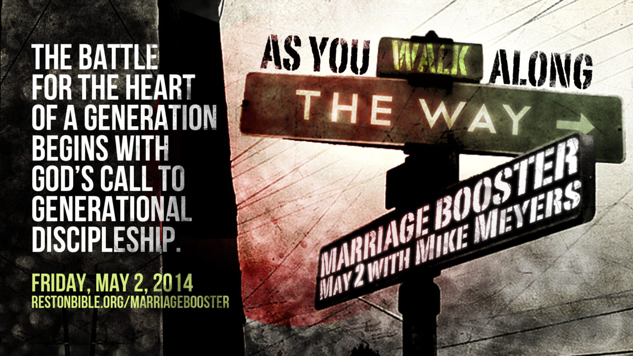 Marriage Booster: As You Walk Along the Way