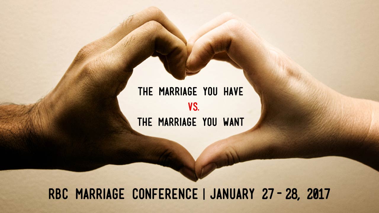 The Marriage You Have vs. The Marriage You Want: Session 2