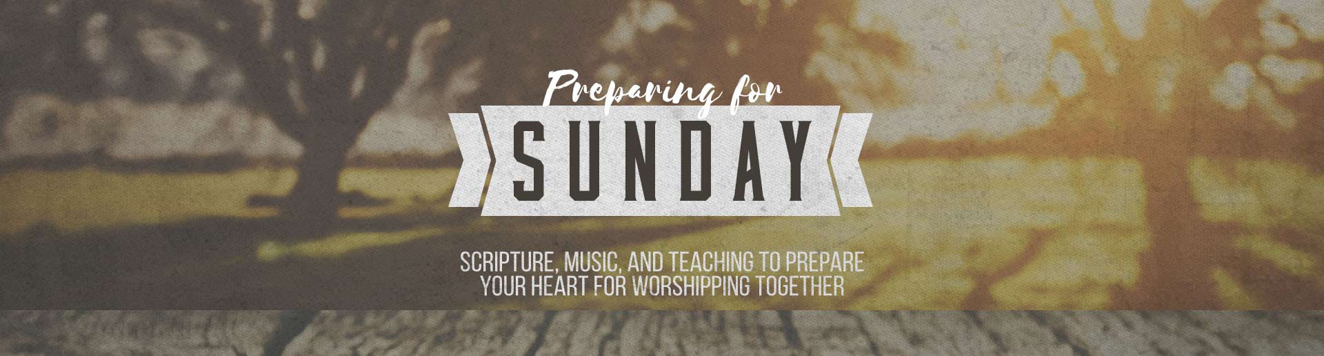 Sunday Prep