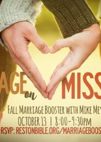 Marriage Booster: Marriage on Mission