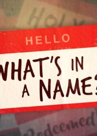 What’s in a Name?