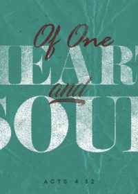 Of One Heart and Soul