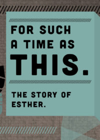 For Such a Time as This