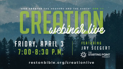 Creation Webinar with Jay Seegert