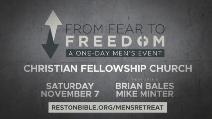 From Fear to Freedom, Session 3: Finding Redemption