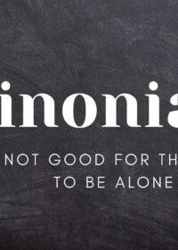 Koinonia, Part 1