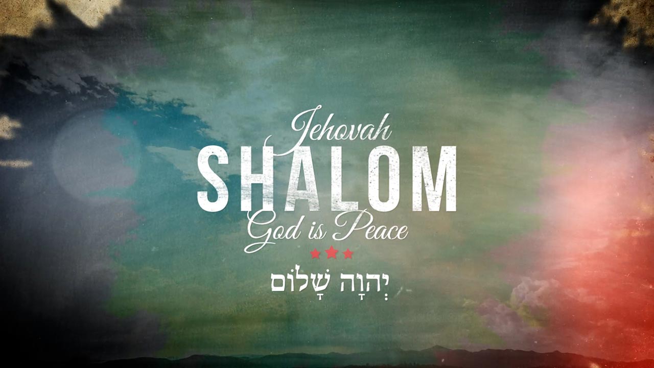 Shalom - Hebrew Word For Peace - Worship Christianity Faith