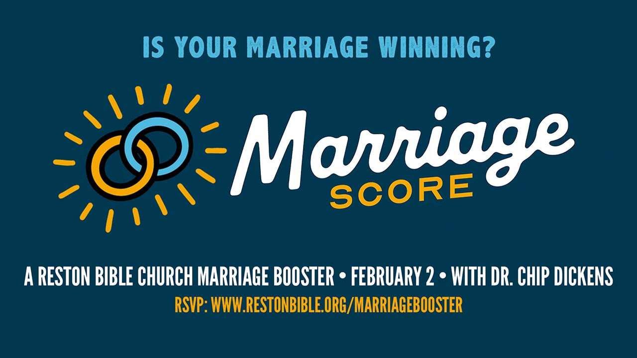 Marriage Booster: Marriage Score