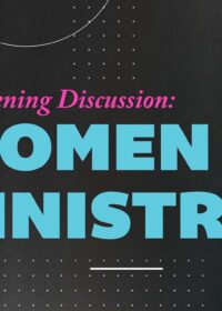 An Evening Discussion: Women in Ministry