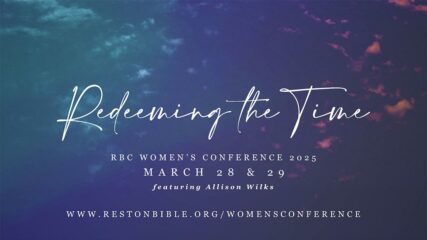 Redeeming the Time, Session 3: Important Work to Do