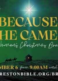 Because He Came (2025 Christmas Brunch)
