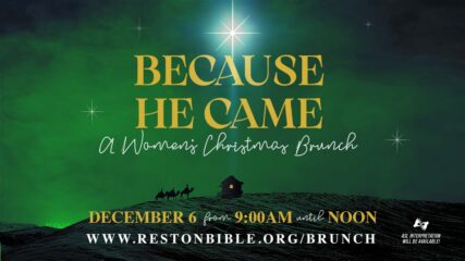 Because He Came (2025 Christmas Brunch)